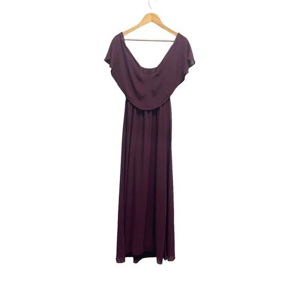 Show Me Your‎ MuMu Caitlin Ruffle Maxi Dress Womens Size Small - Picture 3 of 7